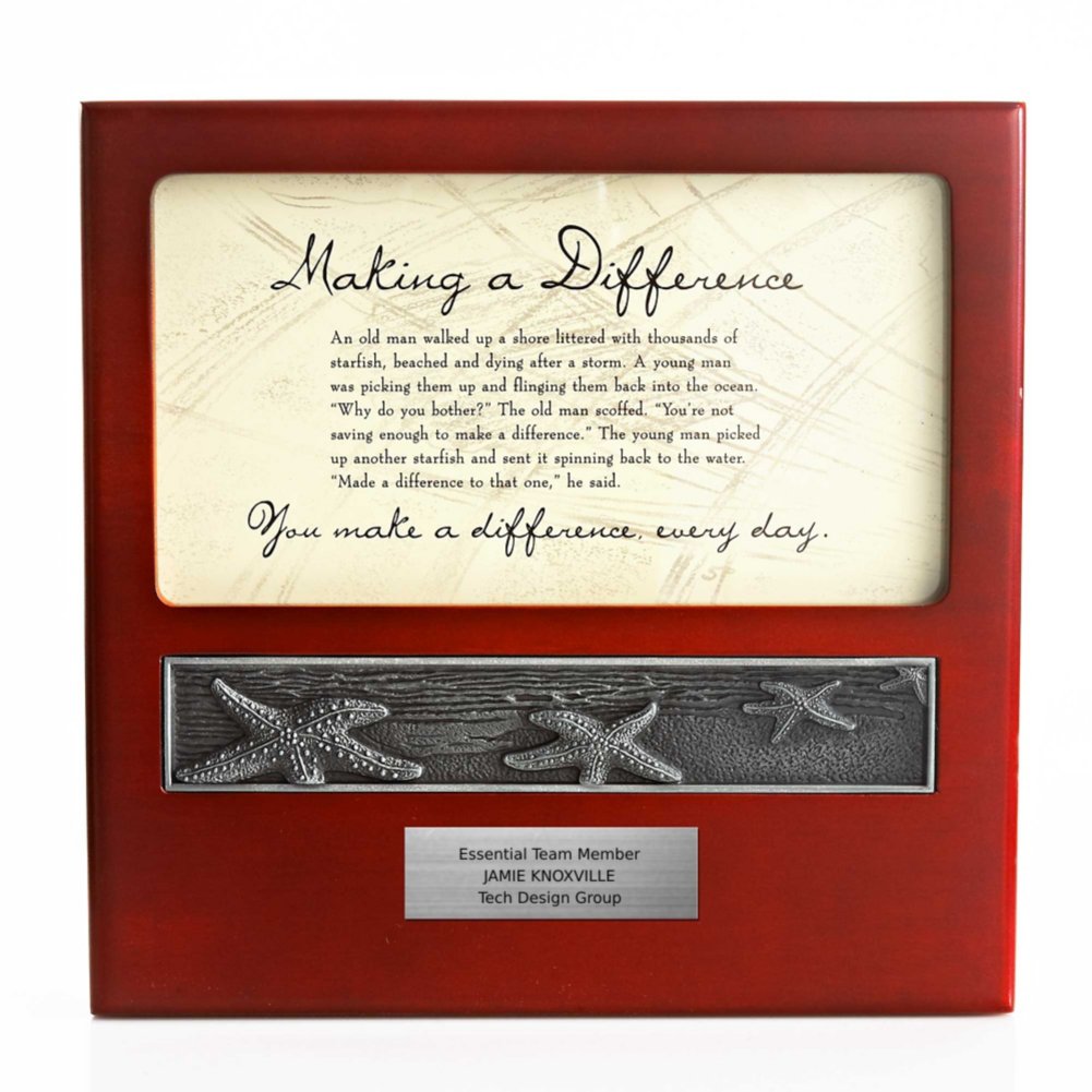View larger image of Character Impressions Trophy - Starfish: Making a Difference